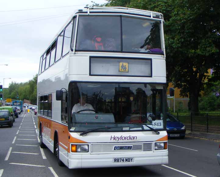 Heyfordian Optare Spectra R874MDY